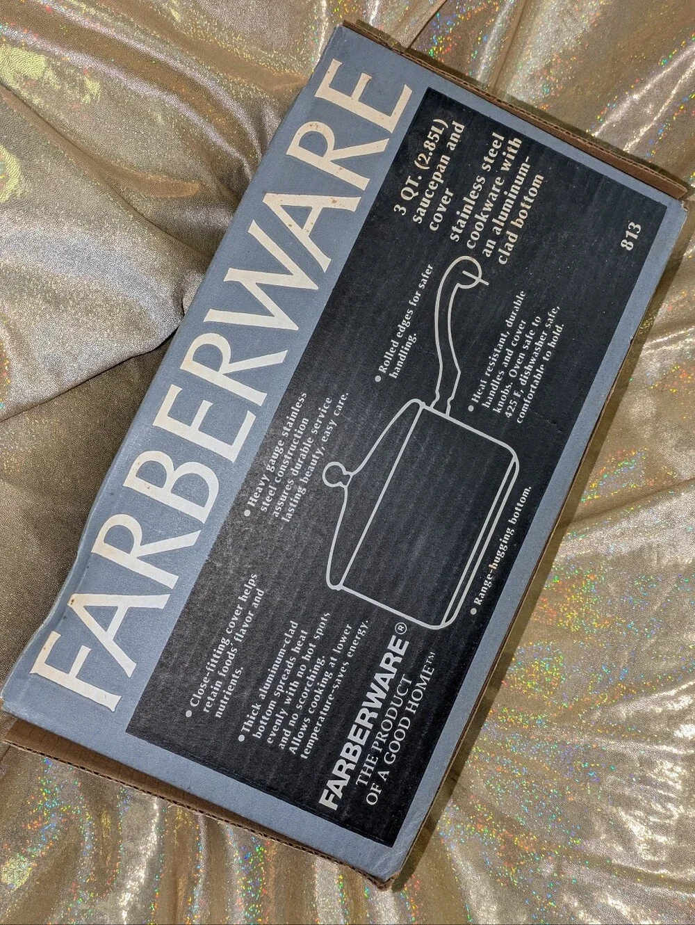 Farberware 3qt Saucepan NEW unopened Box